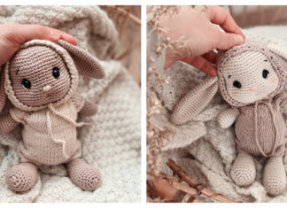 Amigurumi Poncino Bunny Crochet Free Pattern