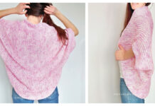Tunisian Cocoon Shrug Crochet Free Pattern