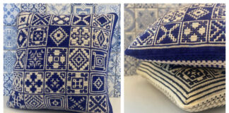 AZUL Mosaic Pillow Crochet Pattern