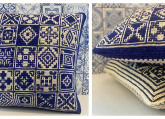 AZUL Mosaic Pillow Crochet Pattern