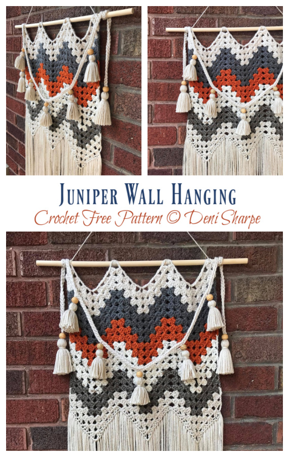 Juniper Wall Hanging Crochet Free Pattern