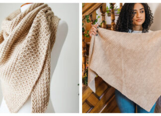 Lamia Wrap Shawl Crochet Free Pattern