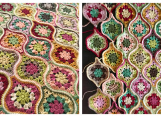 Mystical Lanterns Blanket Crochet Pattern [Video]