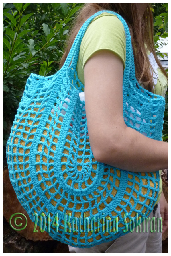 Nonstop Net Market Bag Crochet Pattern