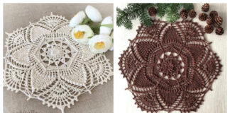 Tiara Lace Doily Crochet Free Pattern