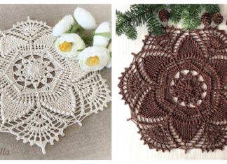 Tiara Lace Doily Crochet Free Pattern