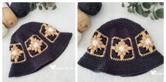 Bobble Bucket Hat Crochet Free Pattern