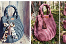Dew Drop Bag Crochet Free Pattern [Video]