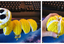 Bugsnax Peelbug Ball Toy Crochet Free Pattern