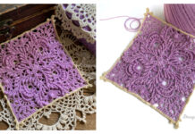 Eramyst Lace Square Crochet Free Pattern