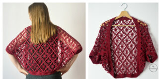 Meadow Lace Shrug Crochet Free Pattern