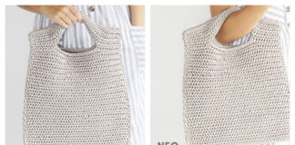 Neo Herringbone Bag Crochet Free Pattern