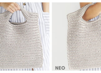 Neo Herringbone Bag Crochet Free Pattern