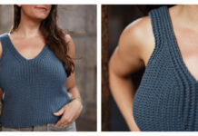 Summer Borderline Tank Top Crochet Free Pattern
