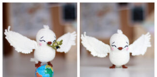 Amigurumi Dove Bird Crochet Free Patterns