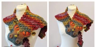 Dragon Scarf Crochet Pattern