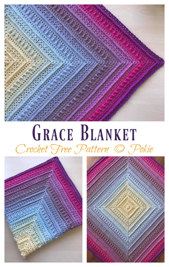 Grace Blanket Crochet Free Pattern