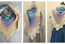 Magnificent Marge Shawl Crochet Free Pattern