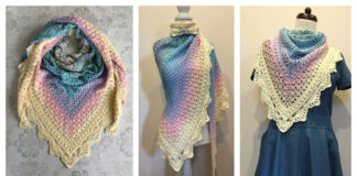 Magnificent Marge Shawl Crochet Free Pattern