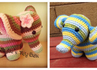Amigurumi Peanut The Elephant Crochet Free Pattern