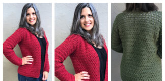 Sera Cardigan Crochet Free Pattern