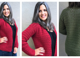 Sera Cardigan Crochet Free Pattern