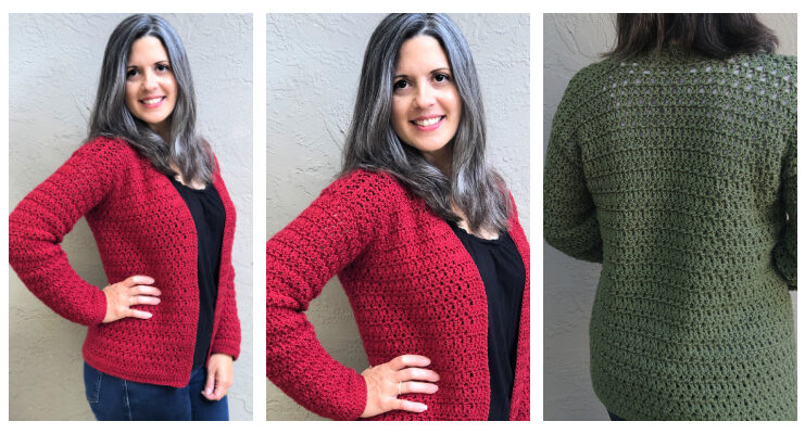 Sera Cardigan Crochet Free Pattern