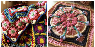 Harvest Moon Block Crochet Pattern