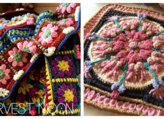 Harvest Moon Block Crochet Pattern