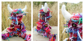 Inner Beast Doll Crochet Free Pattern