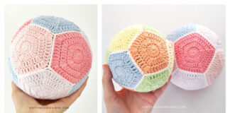 Pentagon Ball Crochet Free Pattern
