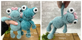 Pocket Pal Frog Crochet Free Pattern