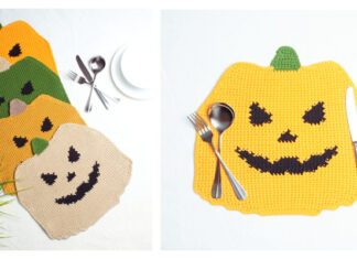 Pumpkin Placemat Crochet Patterns