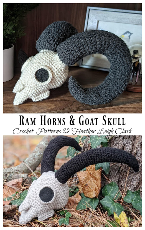 Ram Horns Crochet Free Pattern