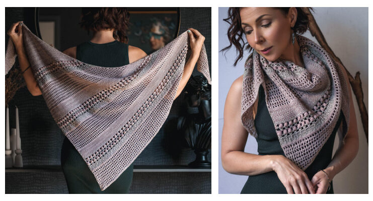 Silva Shawl Crochet Free Pattern