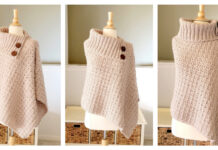 Vienna Wrap Poncho Crochet Free Pattern