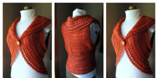 Circle Vest Shrug Crochet Pattern