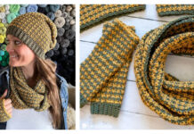 Feels Like Fall Cowl Hat Set Crochet Free Patterns