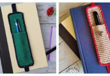 Pocket Bookmark Crochet Free Pattern