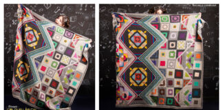 Scheepjes Colour Lab Blanket Crochet Free Pattern [CAL]