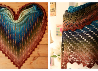 The Abilee Shawl Crochet Free Pattern