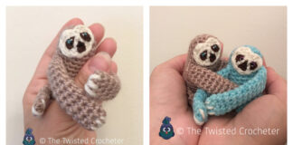 Amigurumi Baby Sloth Crochet Free Pattern