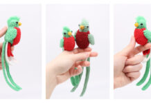 Amigurumi Resplendent Quetzal Crochet Free Pattern