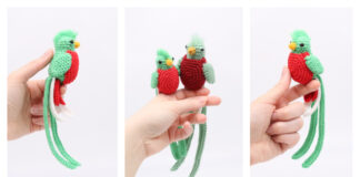 Amigurumi Resplendent Quetzal Crochet Free Pattern