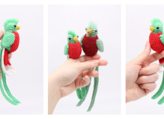 Amigurumi Resplendent Quetzal Crochet Free Pattern