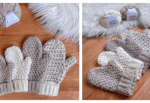 Calida Mittens Crochet Free Pattern