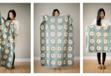 Cozy Days Daisy Blanket Crochet Free Pattern