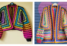 Granny Hexagon Cardigan Crochet Pattern