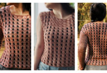 Hourglass Top Pullover Crochet Pattern