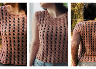 Hourglass Top Pullover Crochet Pattern